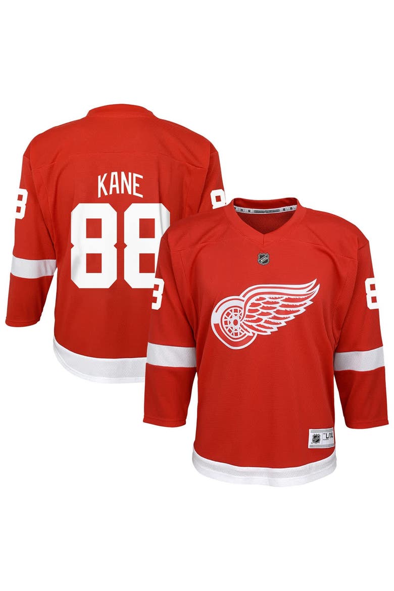 Youth Patrick Kane Red Detroit Red Wings Home Replica Player Jersey, Main, color, Red