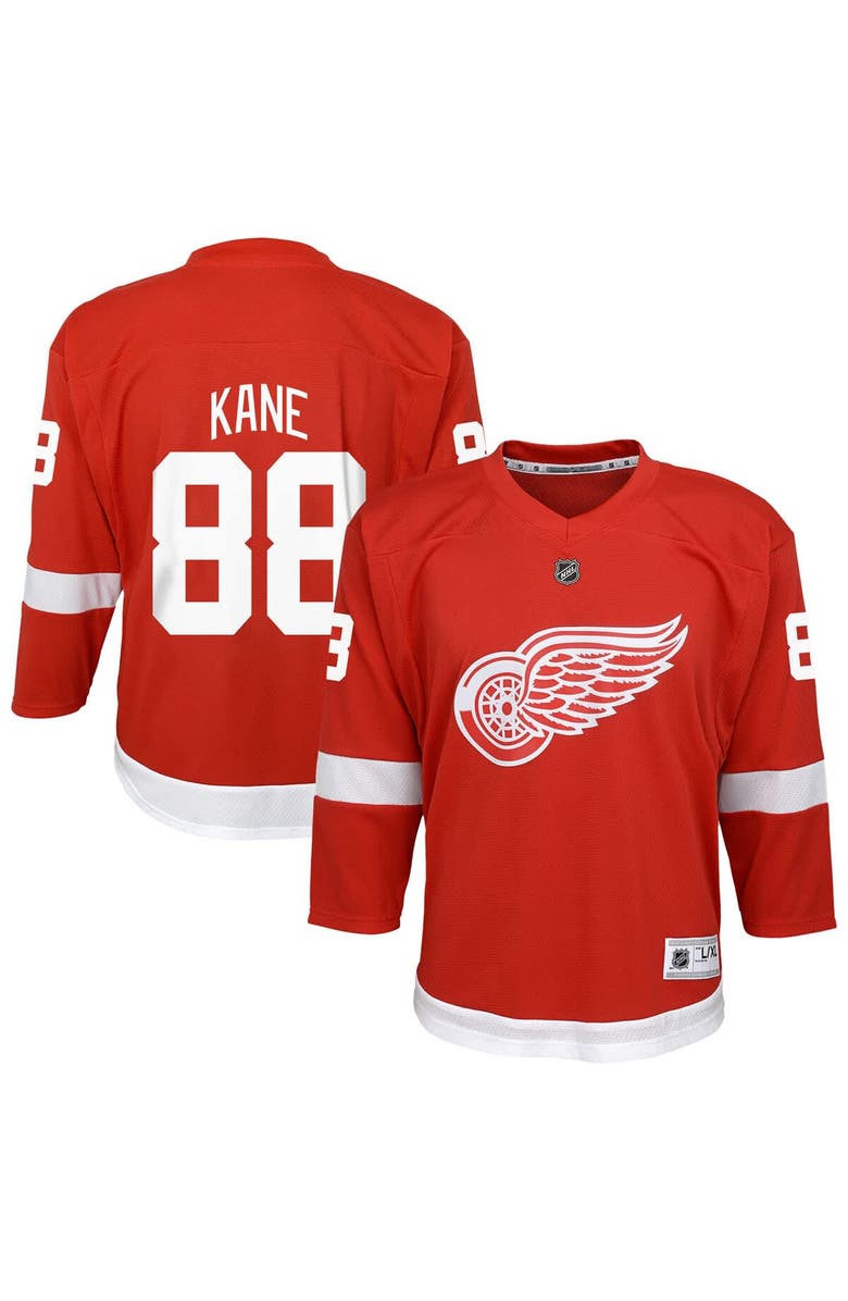 Outerstuff Youth Patrick Kane Red Detroit Red Wings Home Replica Player Jersey, Main, color,