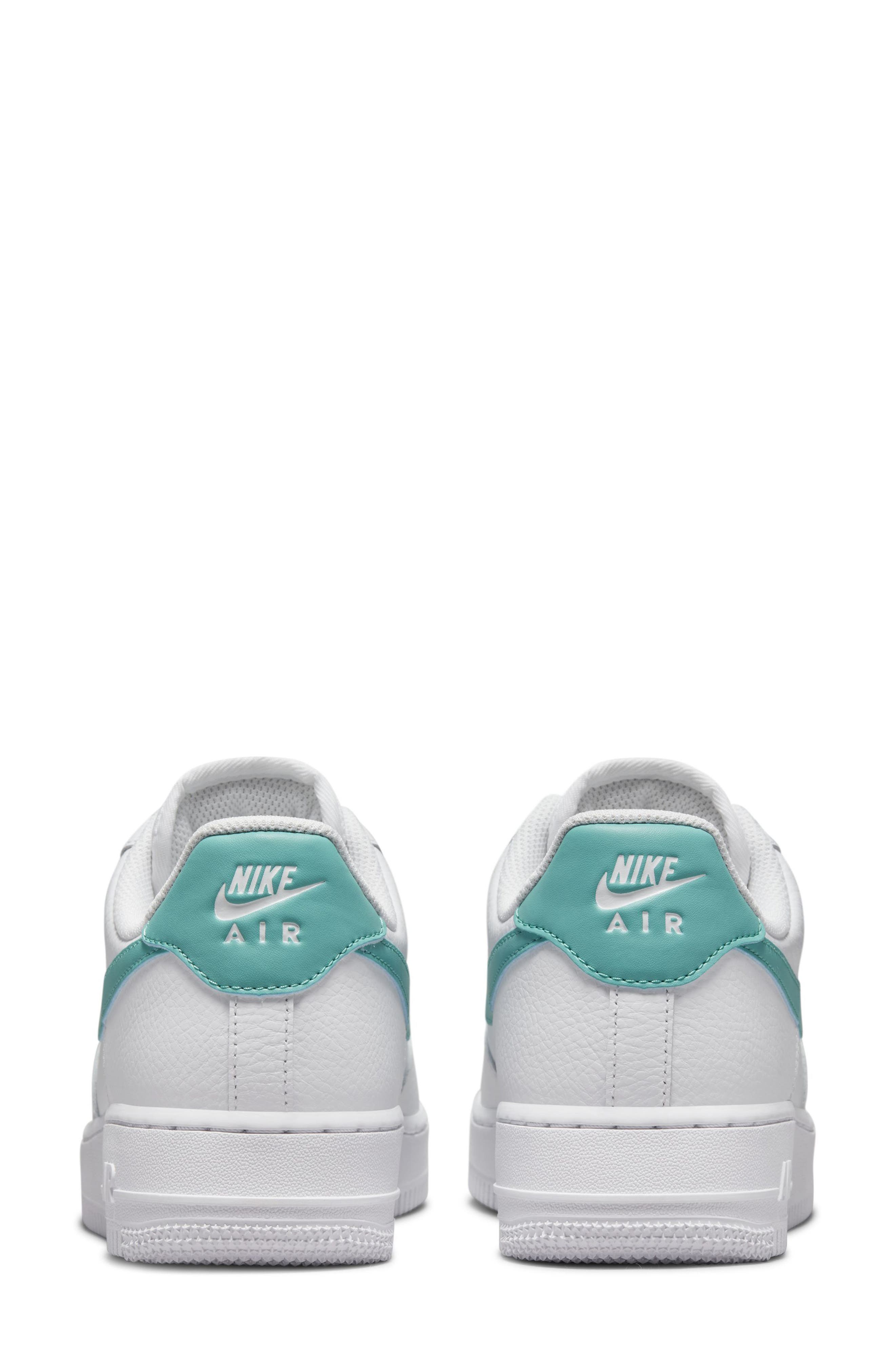 Nike Air Force 1 '07 Sneaker, Alternate, color, White/ Washed Teal