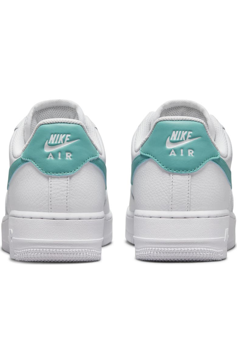 Nike Air Force 1 '07 Sneaker, Alternate, color, White/ Washed Teal
