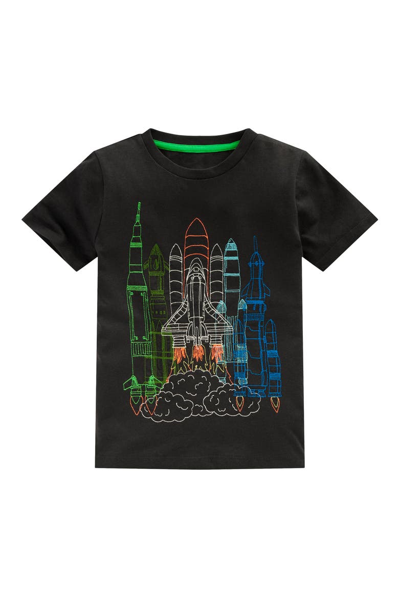 Kids' Linear Stitch T-Shirt, Main, color, PHANTOM ROCKET