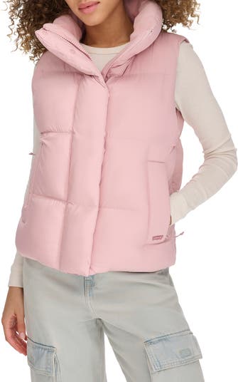 Levi's☆Quilted Puffer Vest Western Super Puffer Vest - Blue | Levi's® US