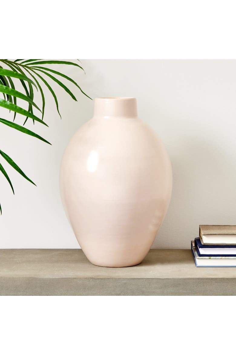 Analia Vase, Alternate, color, White