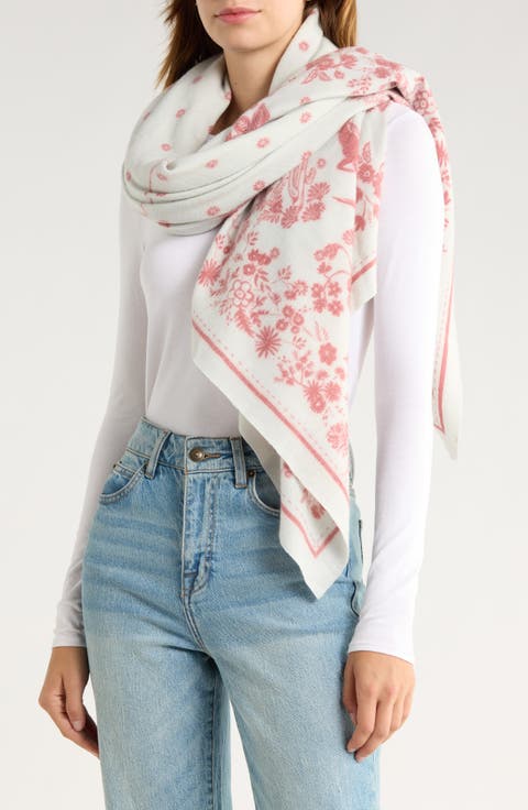 Western Nights Feather Soft Scarf