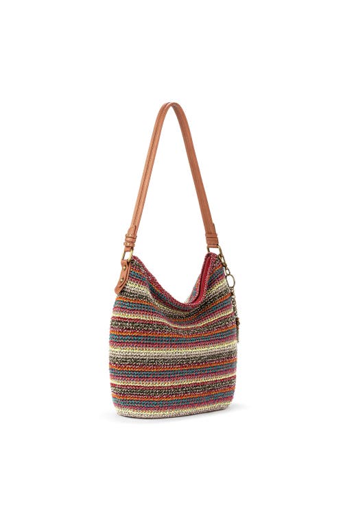 The Sak Sequoia Hobo Bag In Sunset Stripe