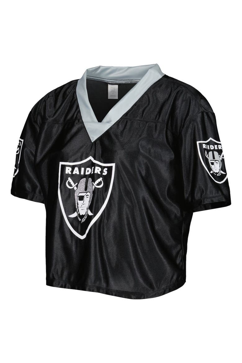 Women's Black Las Vegas Raiders Game Day Costume Sleep Set, Alternate, color, Black