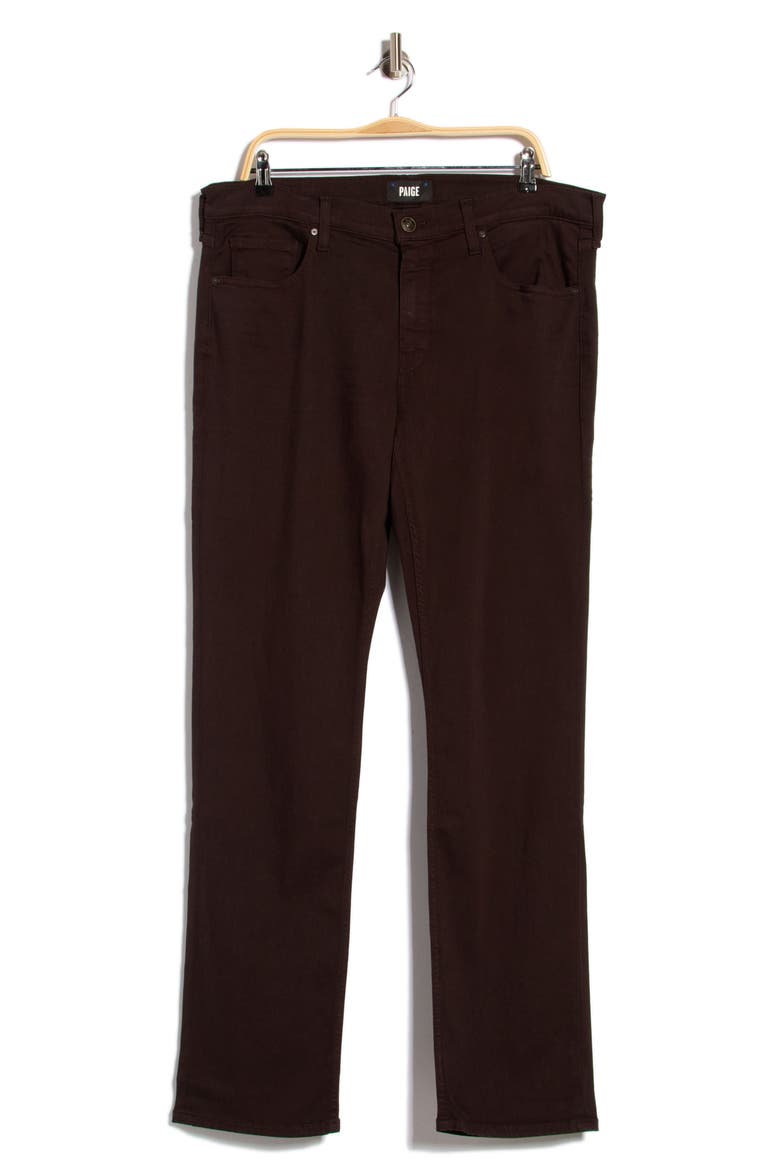 Normandie Straight Leg Jeans, Main, color, DEEP CHOCOLATE