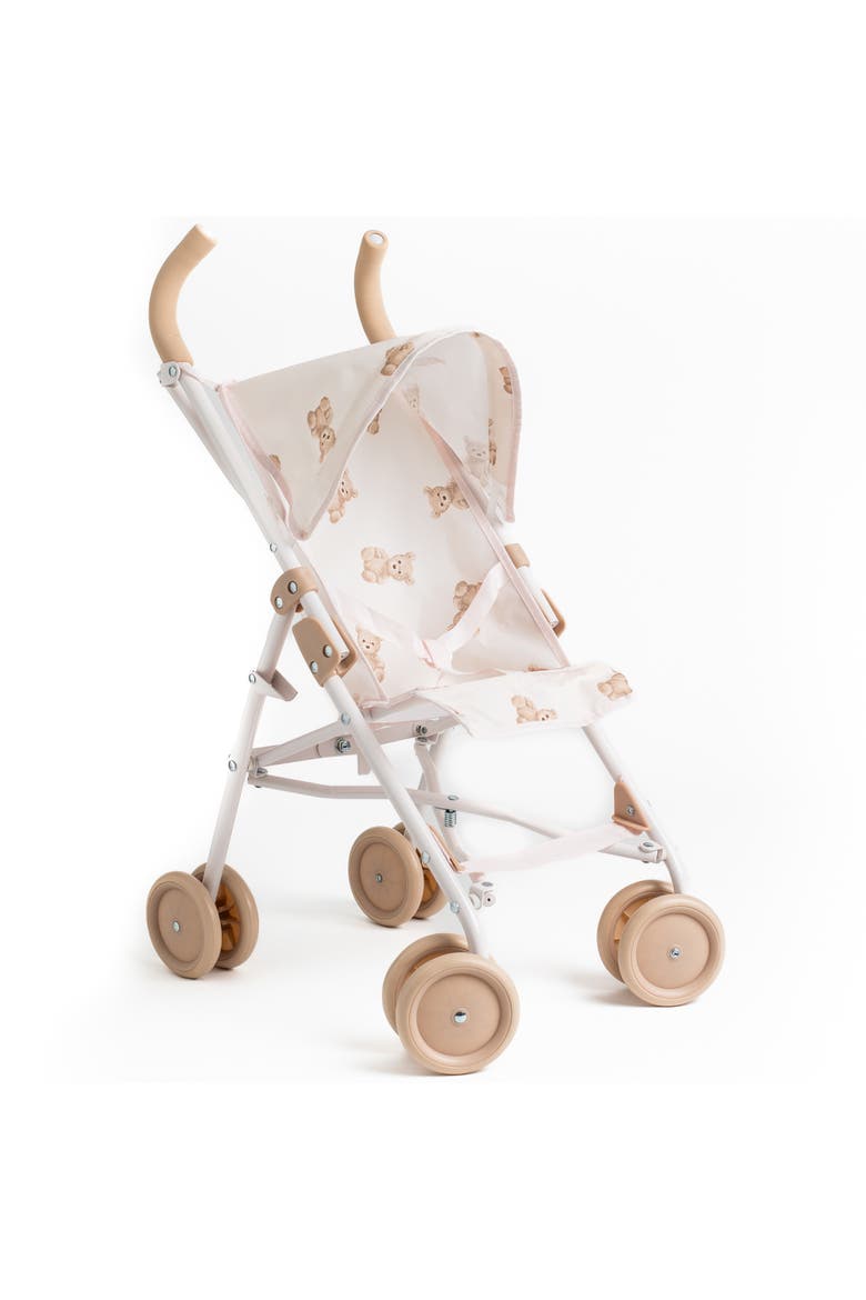 Teddy Doll Extra Large Umbrella Buggy, Folding Push Stroller, Ages 3+, Main, color, Multicolored