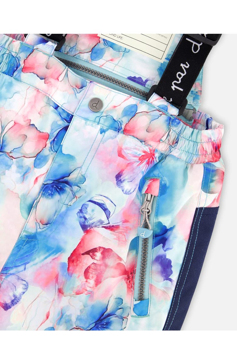 Deux par Deux Two-Piece Play Snowsuit Flower, Alternate, color, Blue