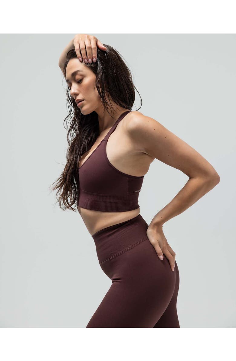 Reformer The Plunge Bra, Alternate, color, Maple