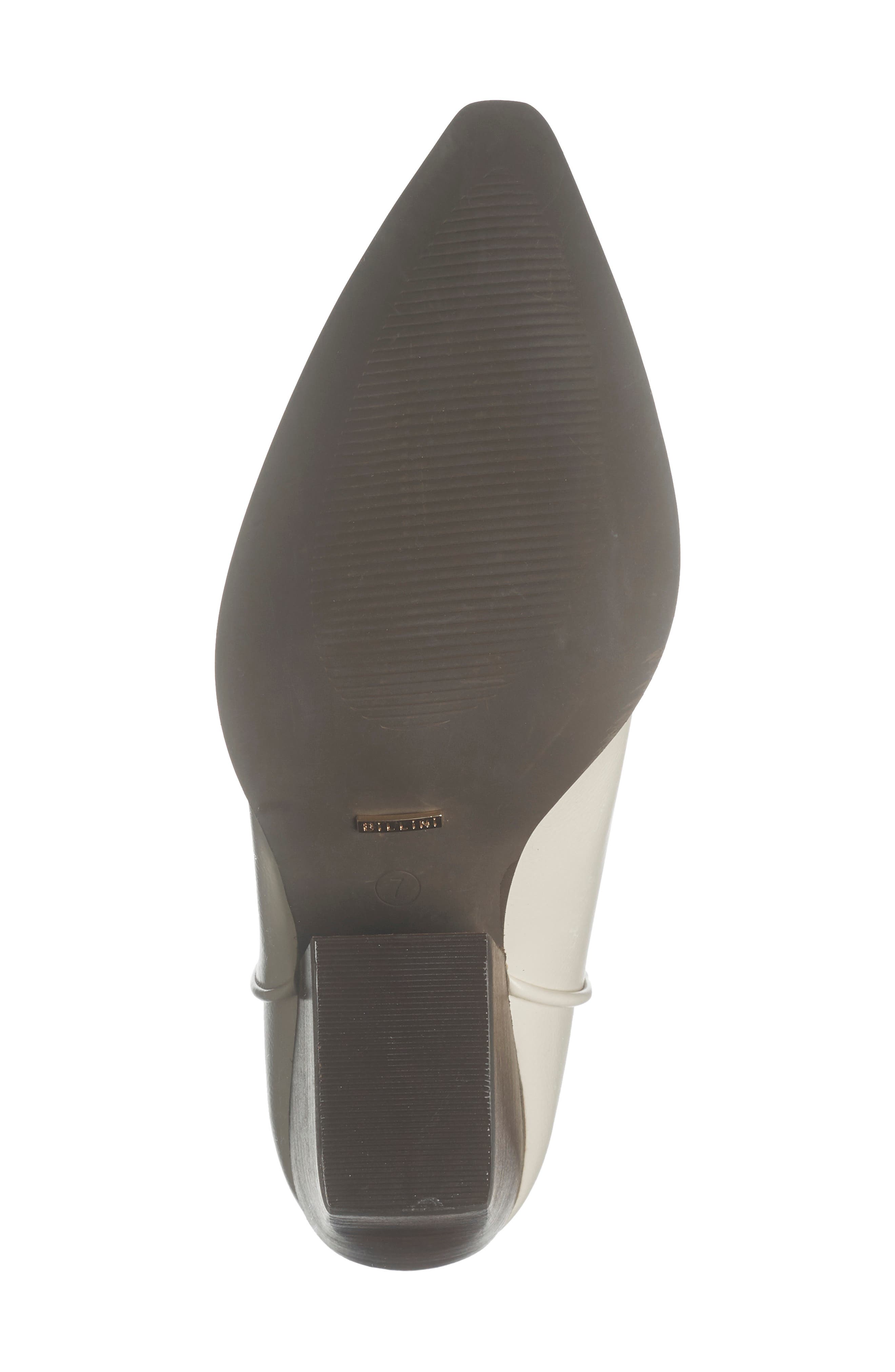 Avalee Whipstitched Western Faux Leather Boot, Alternate, color, IVORY/ CHOCOLATE