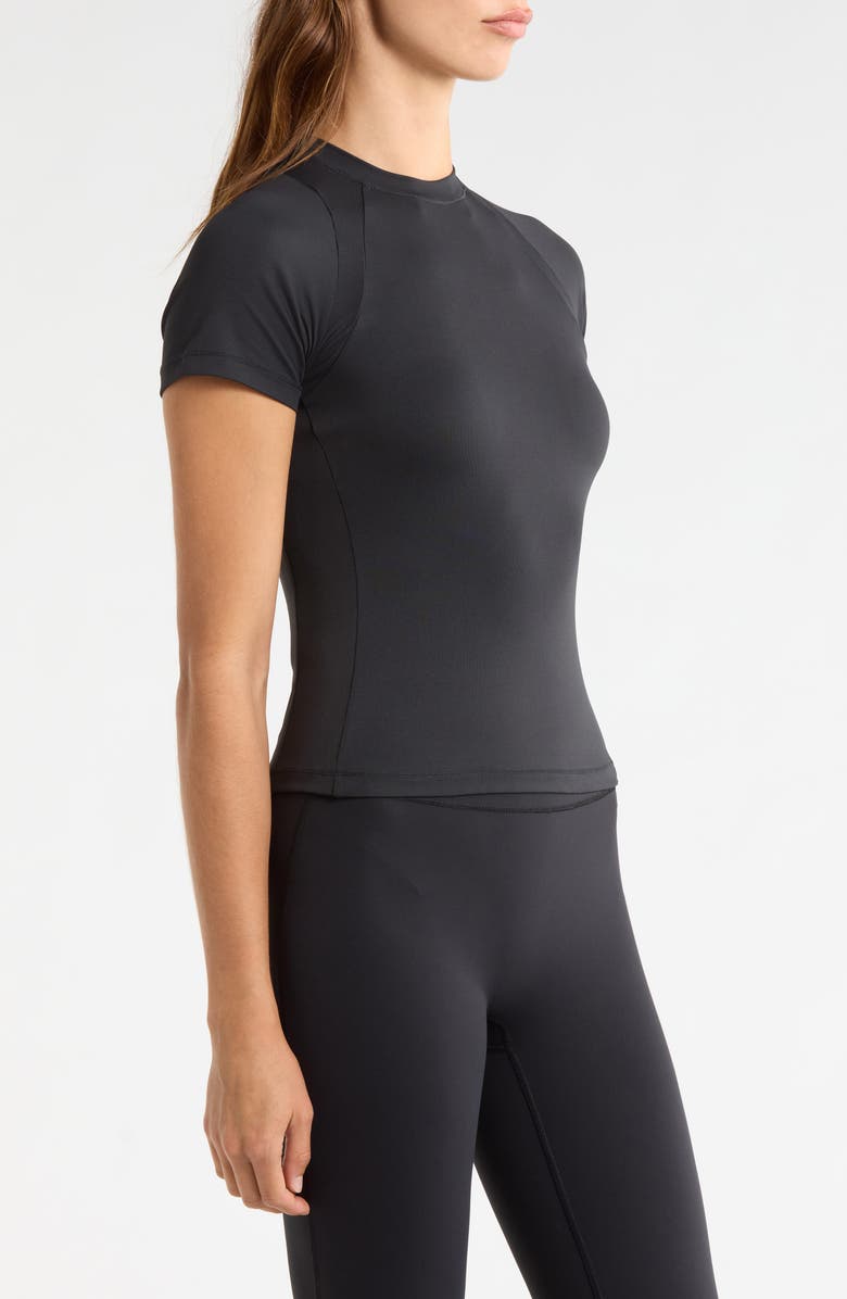 NikeSKIMS Airy Baby Tee, Alternate, color, Nike Skims Obsidian