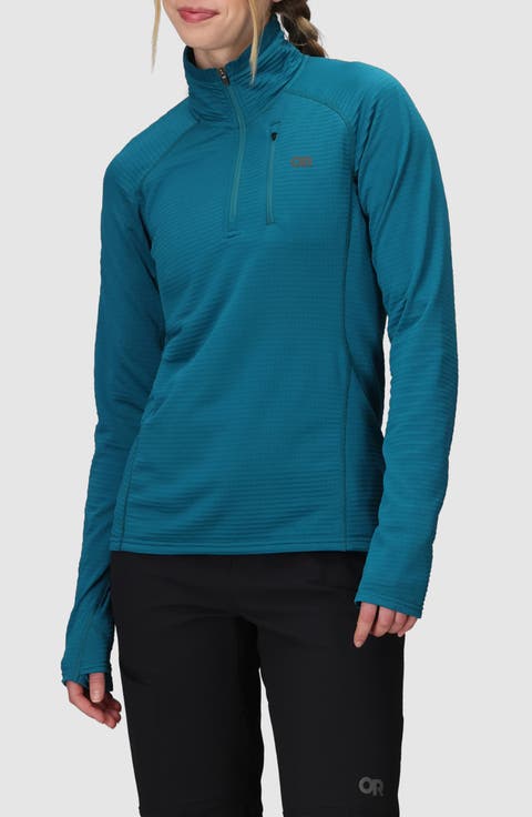 Vigor Grid Fleece Quarter Zip