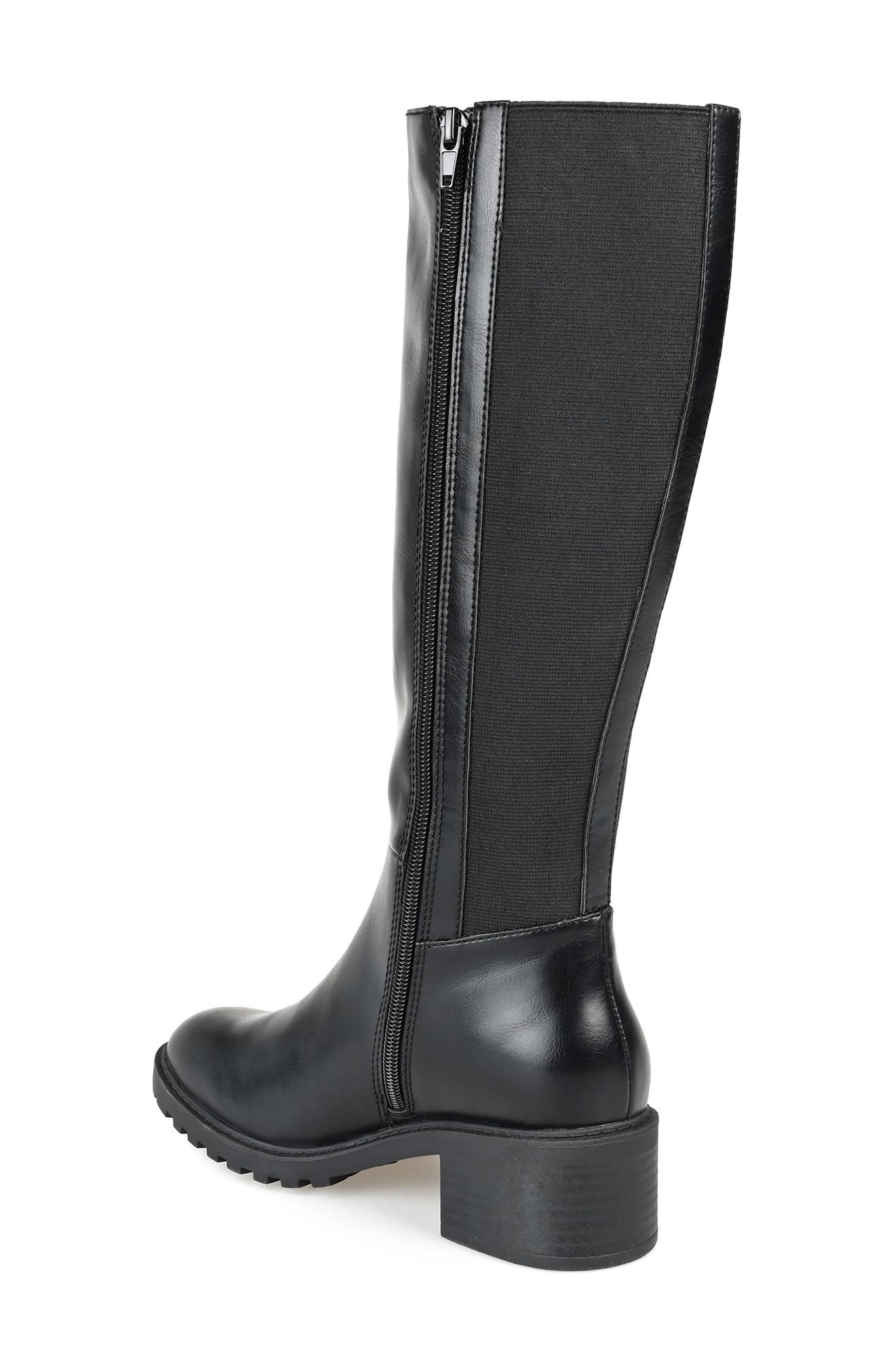 Journee Collection Morgaan Tall Boot, Alternate, color, 