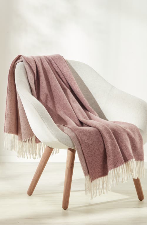 Nordstrom Plaid Fringe Throw Blanket