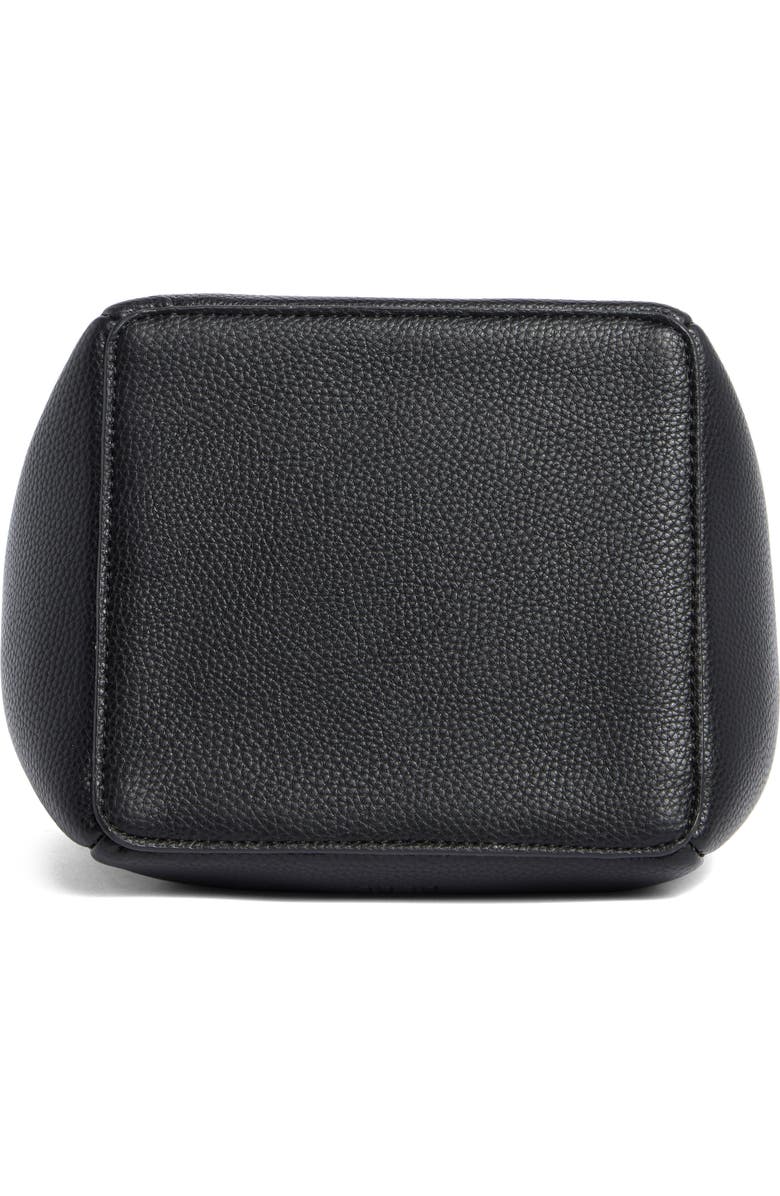 BCBG Petite Top Handle Bag with Pouch, Alternate, color, Black
