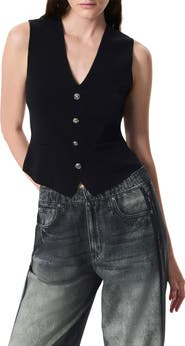 rag & bone Ella Merino Wool Blend Sweater Vest