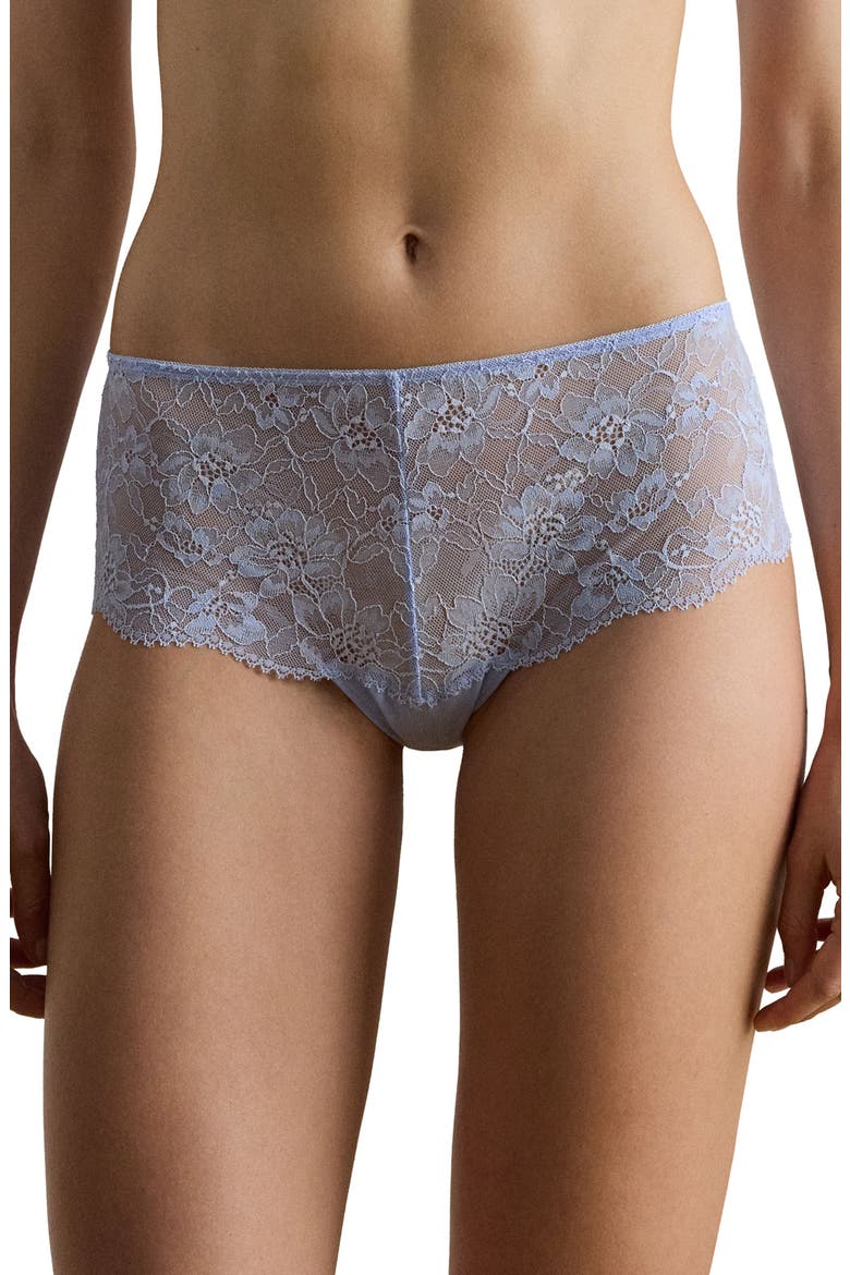 Lace Hipster Briefs, Main, color, BLUE SKY