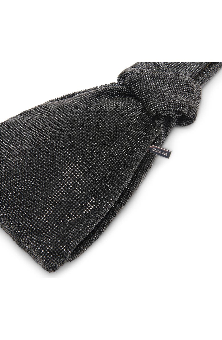 Dolce Vita Clarra Crystal Encrusted Clutch, Alternate, color, Black
