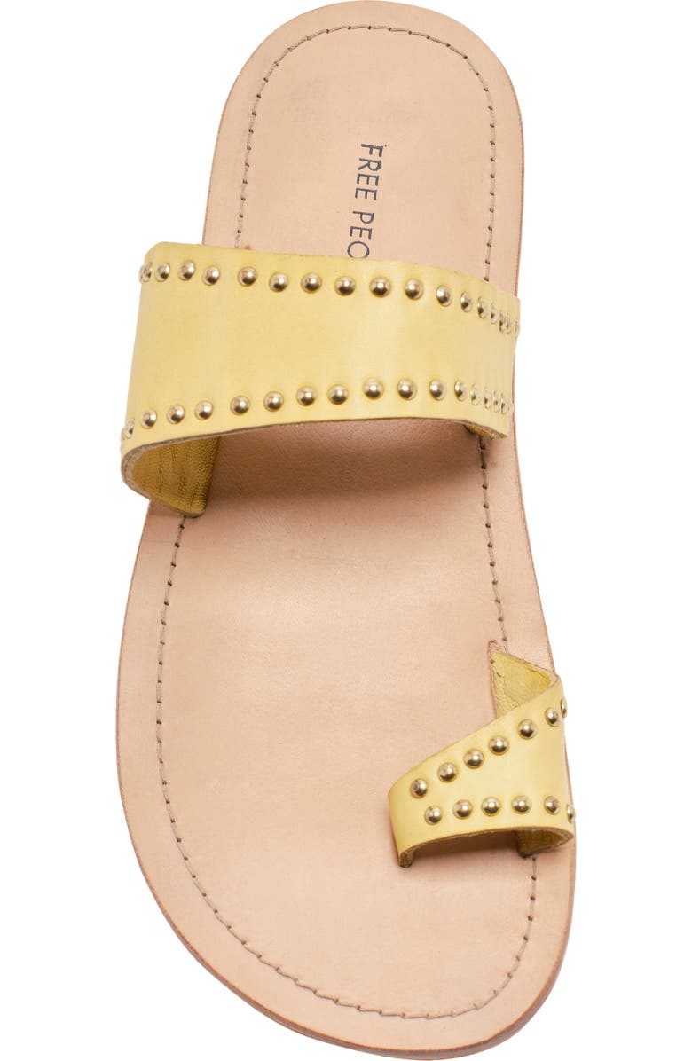 Free People Amelie Tiny Stud Sandal, Alternate, color, Sun Butter