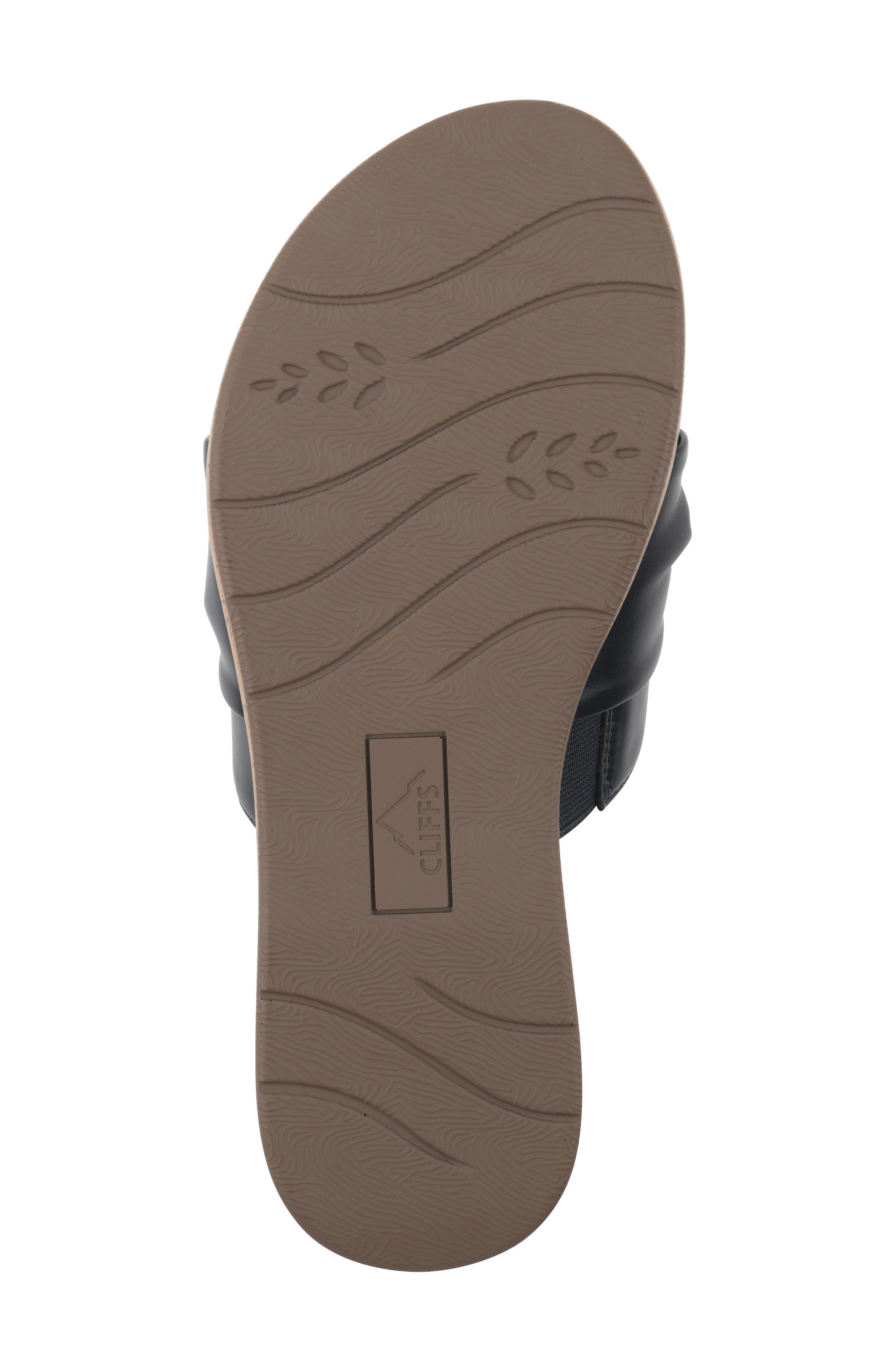 Bonelle Slide Sandal, Alternate, color, DARK NAVY/ SMOOTH