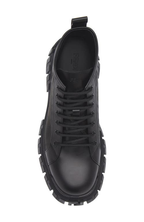 Fendi Force Biker Boot In Black