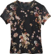 AllSaints Ellie Mesh Tee