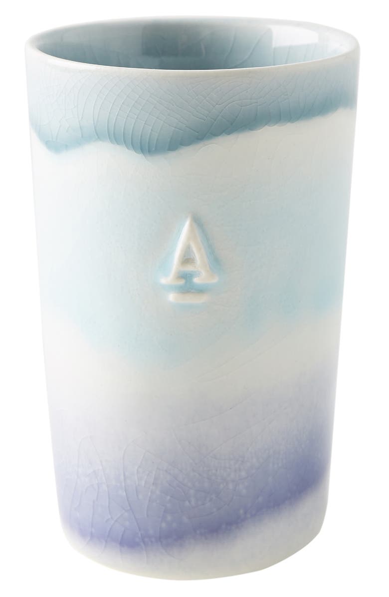 Anthropologie Home Anthropologie Wanda Monogram Tumbler, Alternate, color,