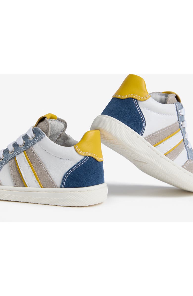 NeroGiardini High Top Sneaker, Alternate, color, Blue Multi