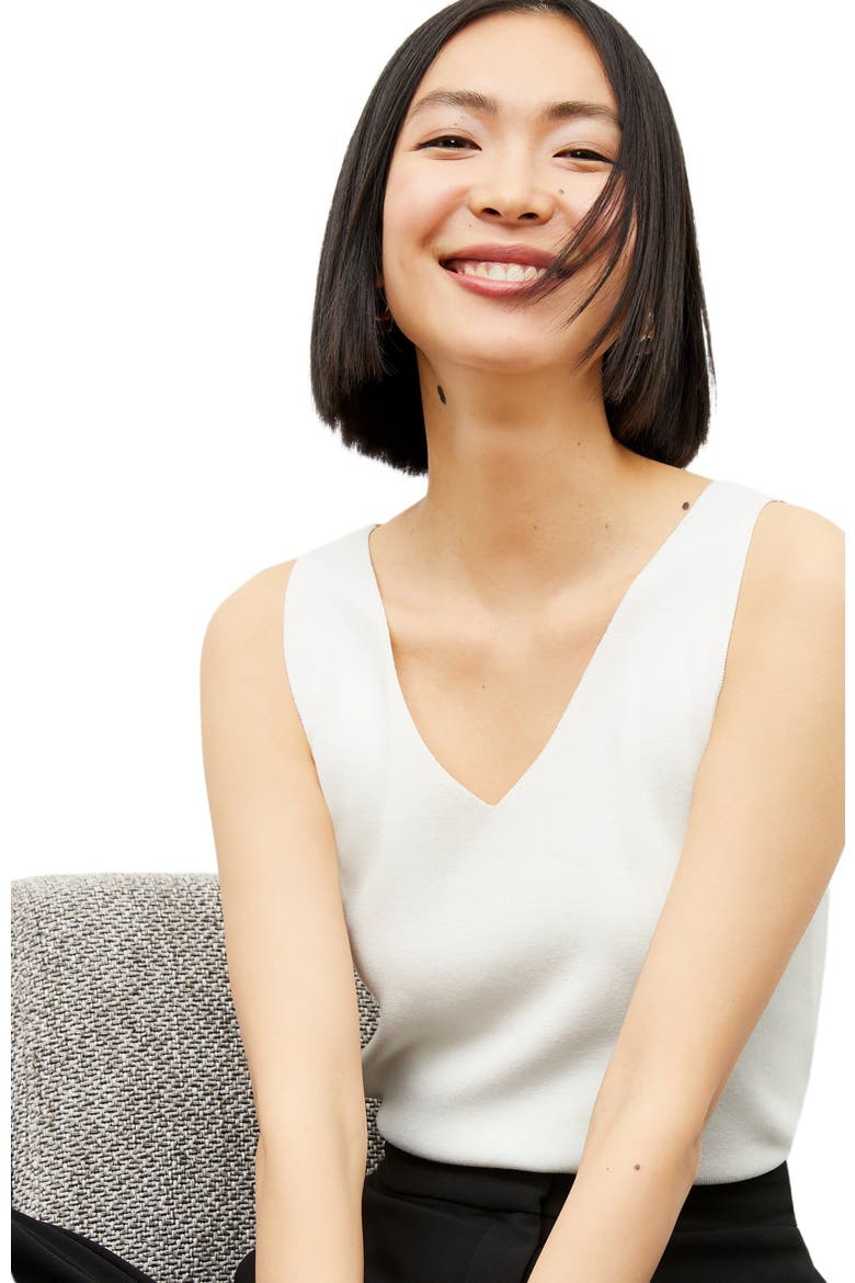 Peggy Top - Eco 365Knit, Alternate, color, Ivory