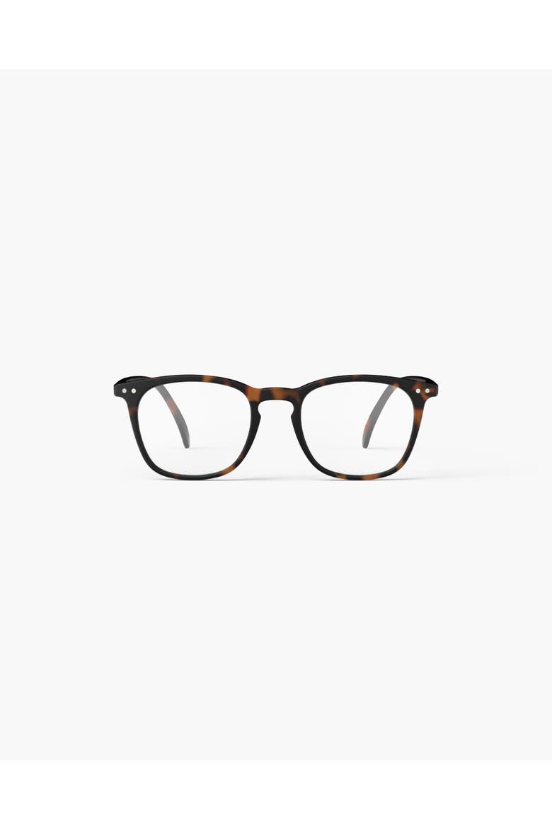#E 49mm Trapeze Reading Glasses, Main, color, Tortoise