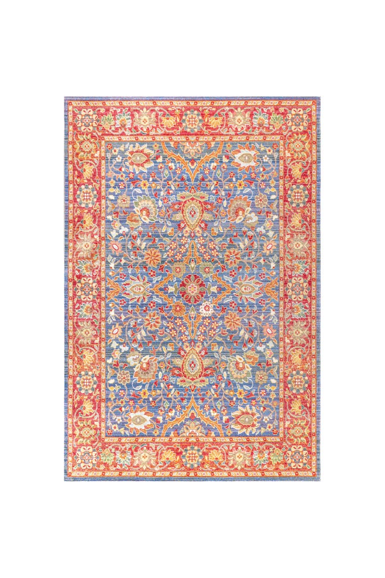 Irving Persian Area Rug, Main, color, Plum/Terracotta