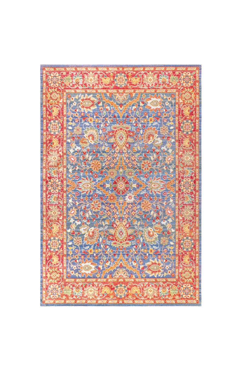 JONATHAN Y Irving Persian Area Rug, Alternate, color, Plum/Terracotta