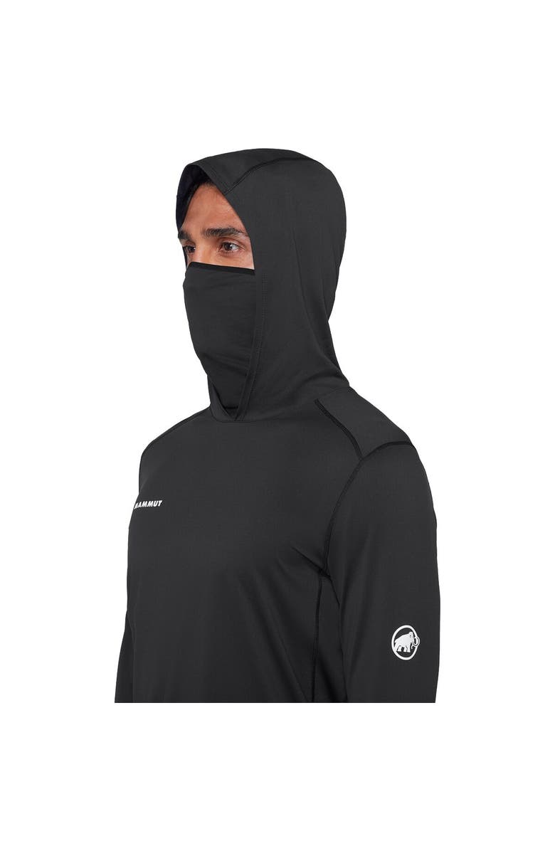 Mammut Selun Fl Sun Hooded Shirt - Men's, Alternate, color, Black