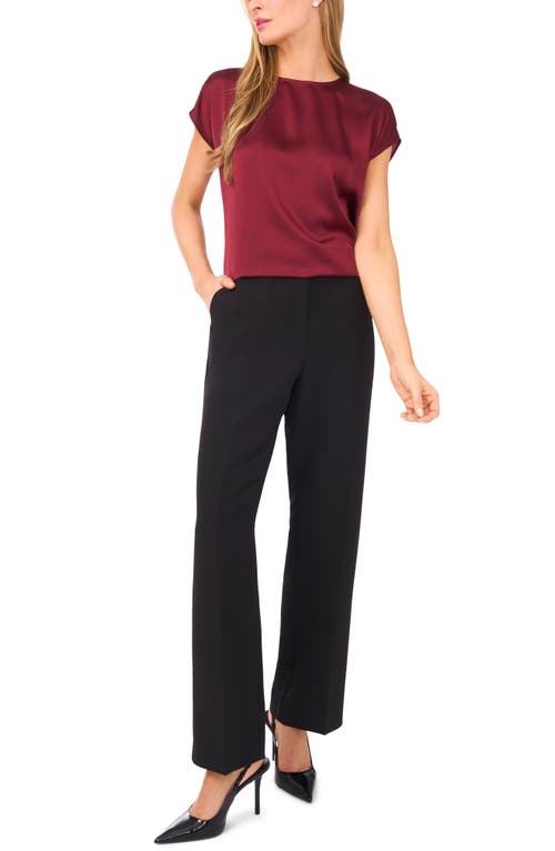 Halogenr Halogen(r) Charmeuse Top In Burgundy