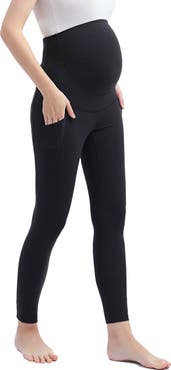 Kimi & Kai Sol Belly & Back Support Pocket Maternity Leggings