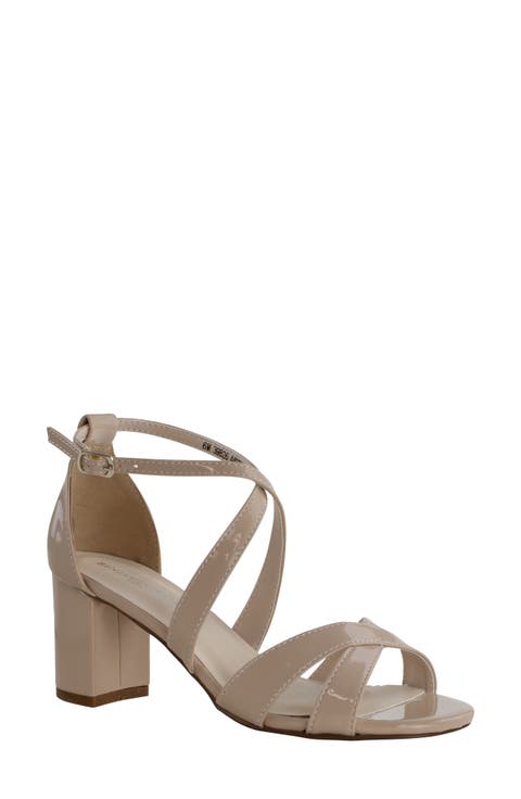 Audrey Block Heel Sandal (Women)