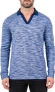 Maceoo Unknown Long Sleeve Cotton Polo