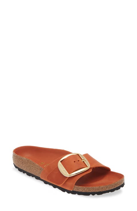 Madrid Big Buckle Slide Sandal (Women)