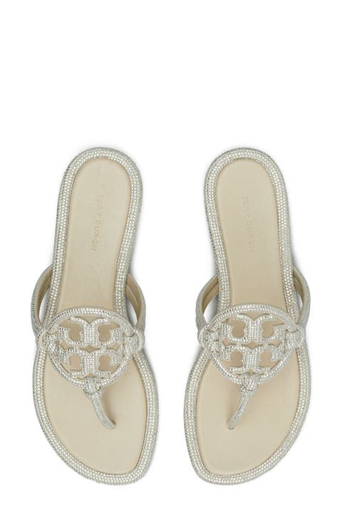 Miller Knotted Pavé Thong Sandal (Women)