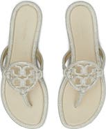 Tory Burch Miller Knotted Pavé Thong Sandal