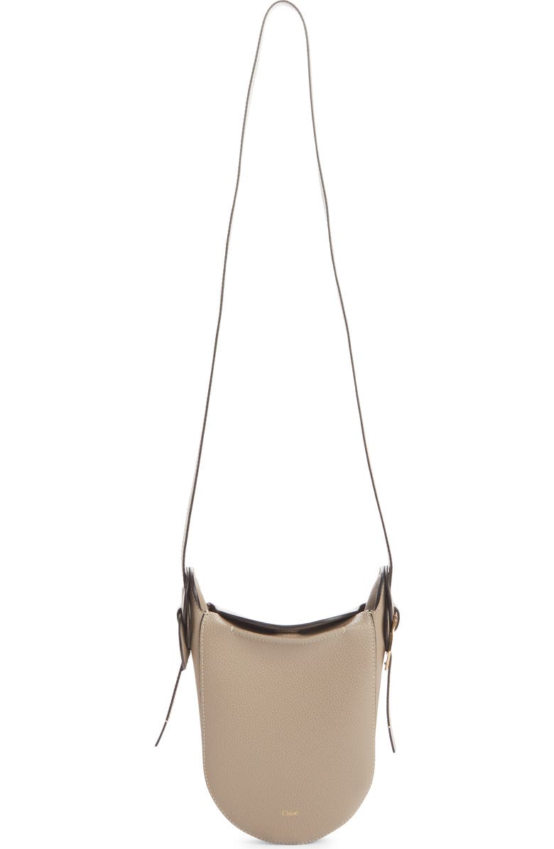 Chloé Mini Darryl Leather Shoulder Bag, Main, color,