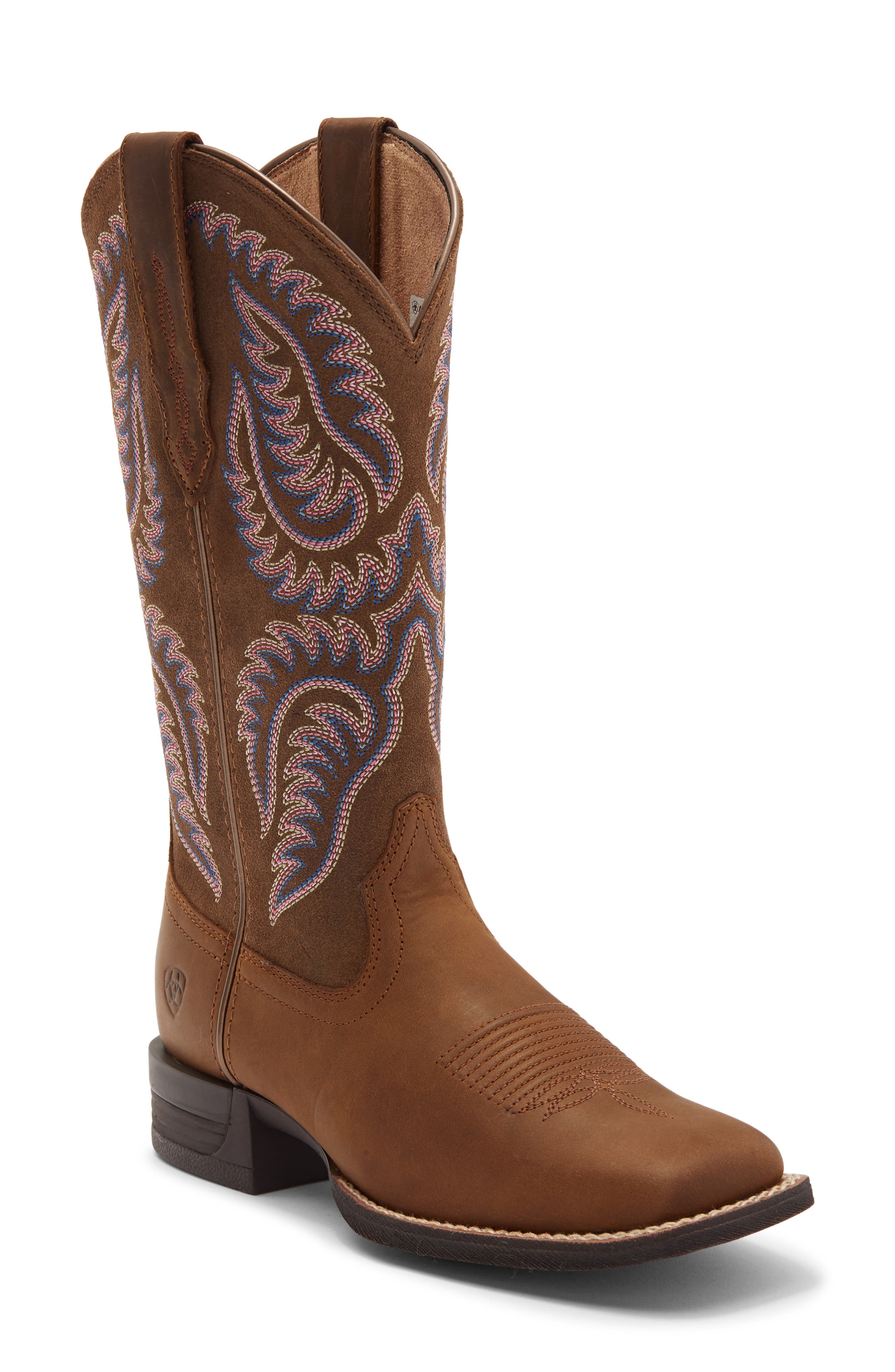 Cattle Caite Wide Square Toe Western Boot