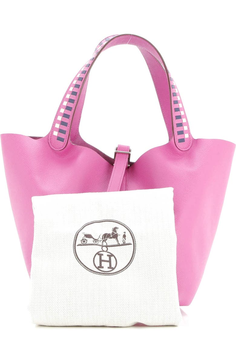 Pre-Owned Hermes Picotin Lock Bag Tressage Epsom MM, Alternate, color,