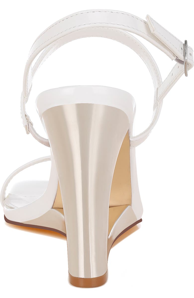 LONDON RAG Ladra Wedge Sandal, Alternate, color, White