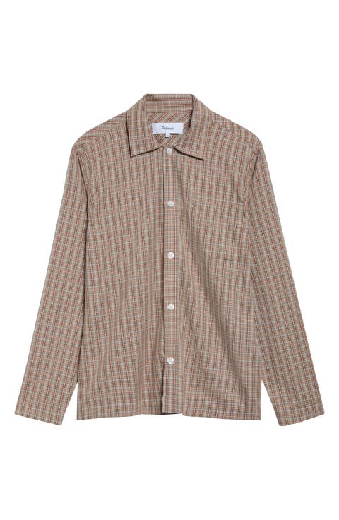 Fault Plaid Camp Shirt