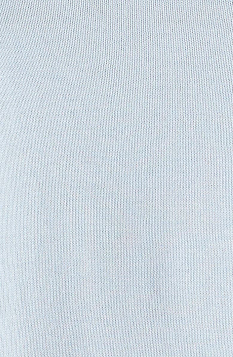 Nordstrom Motif Short Sleeve Cotton Blend Sweater & Shorts Set, Alternate, color, Blue Feather Boat Anchor