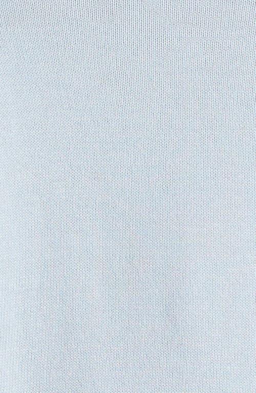 Nordstrom Icon Short Sleeve Cotton Blend Sweater & Shorts Set In Blue
