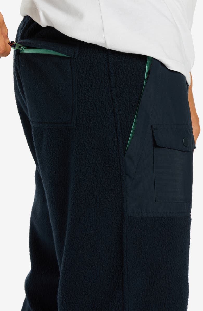 Billabong Boundary Belted Polar Fleece Trail Pants, Alternate, color, 