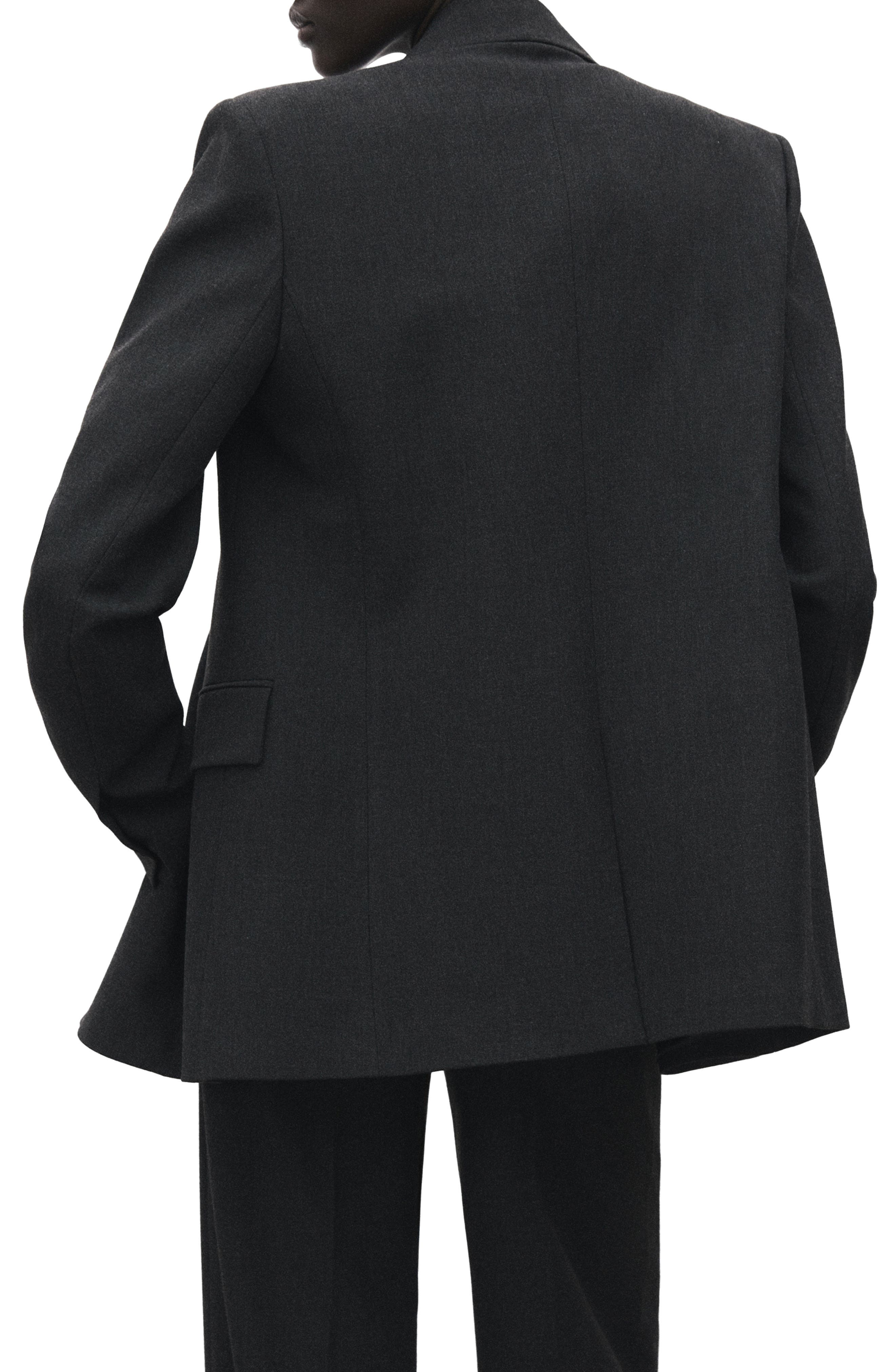 Double Breasted Suit Blazer - image 2